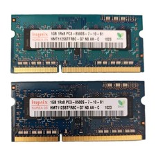 hynix 1gb 1Rx8 PC3 ram memory lot of 2 for Ma...