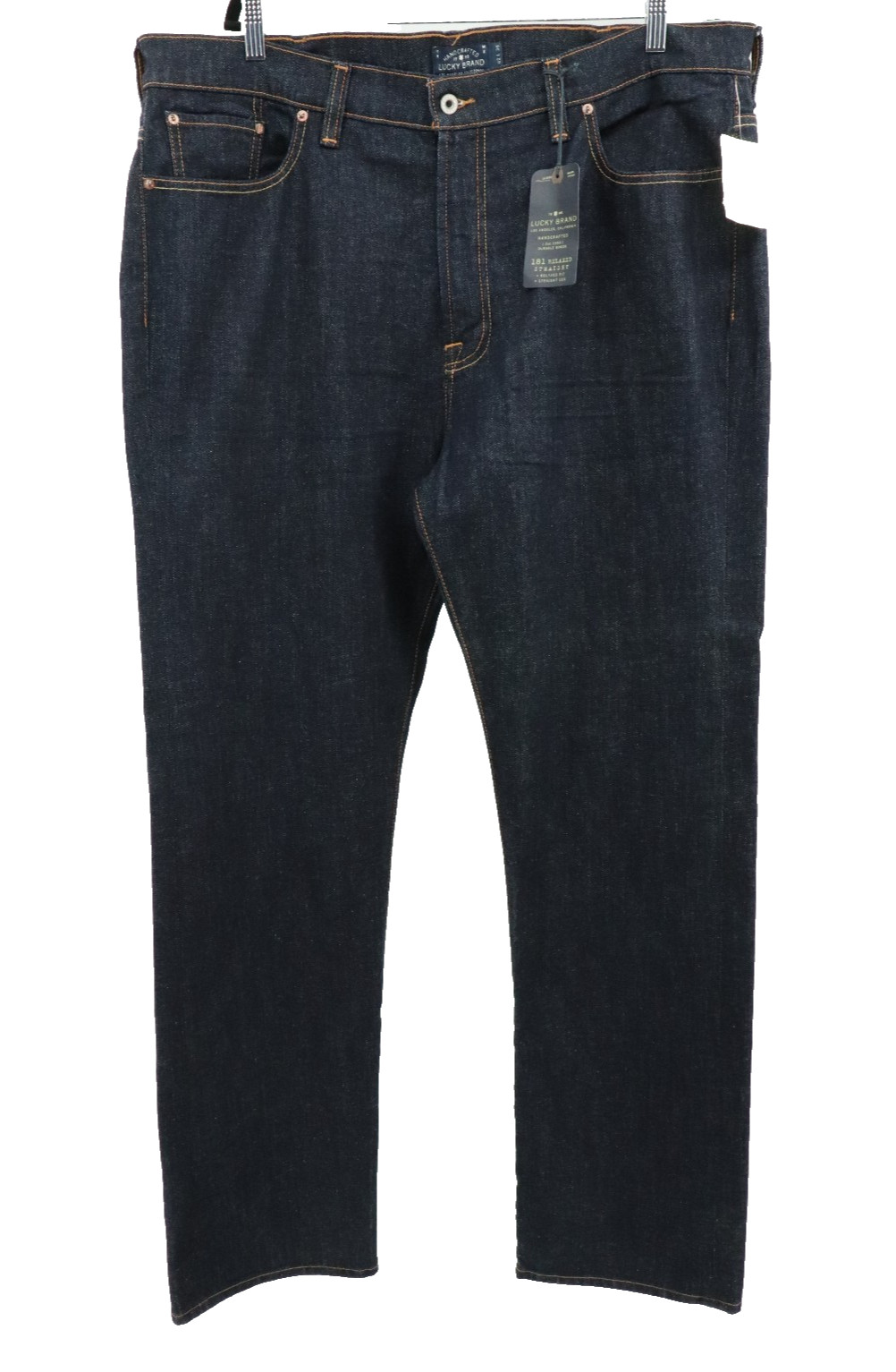 Men 42x36 Encinitas Dark Wash Stretch New