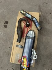 Kawasaki KX250F - FMF F4.1 Titanium Exhaust Pipe Header Carbon Tip - 2017-2023