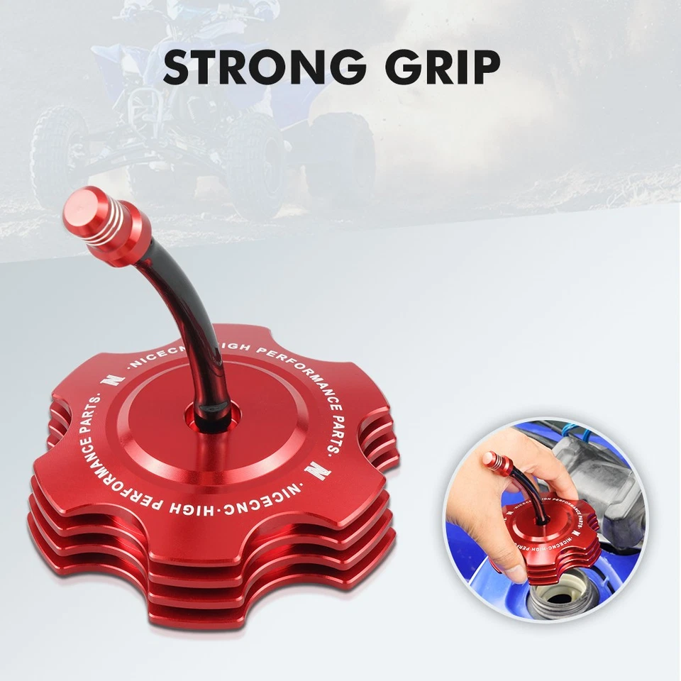 Tampa de gás combustível NICECNC para Yamaha RAPTOR 660R 2002-2005 RAPTOR 350 2004-2013 - Imagem 3 de 4