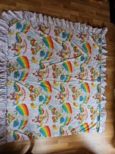 Rainbow Brite Bed Cover