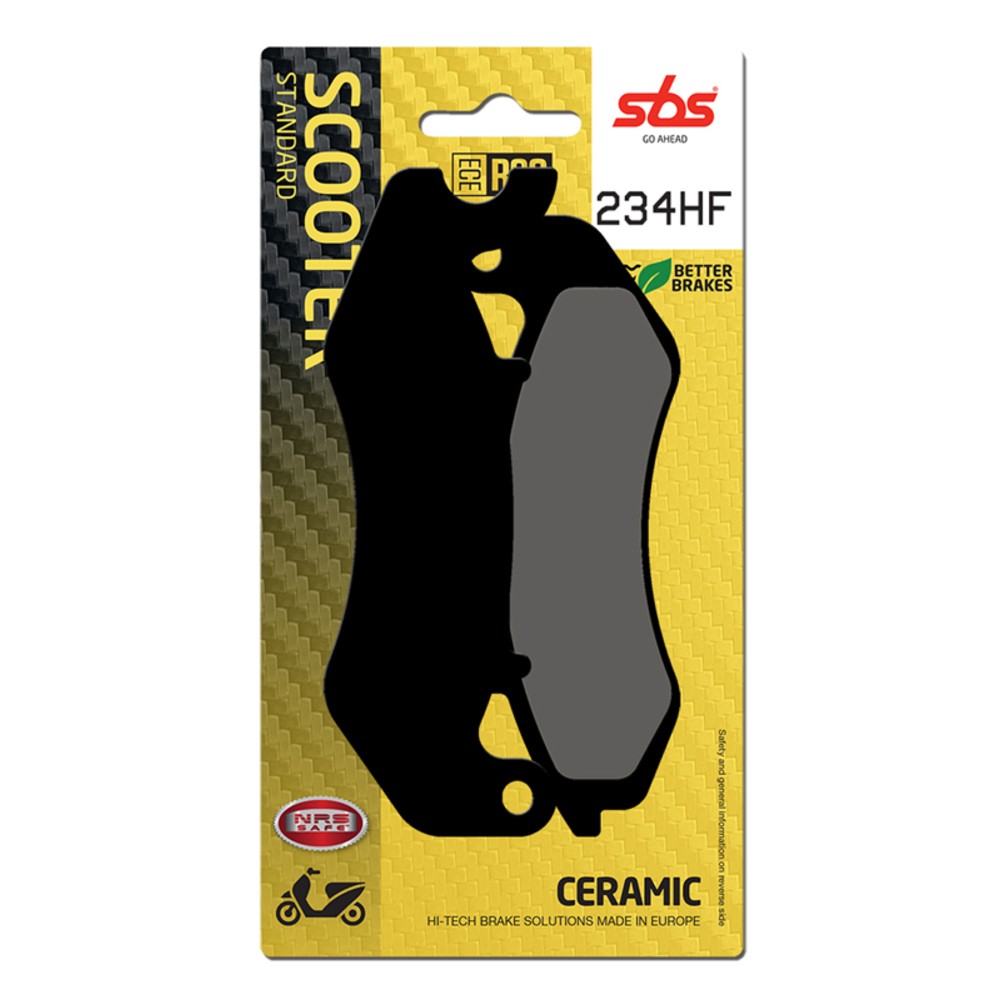 SBS P234-HF Brake Pad For Motorcycle Spare Parts Accessories Replacement Parts
