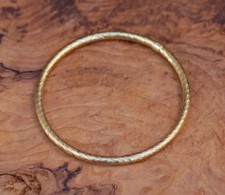 Vintage 1970s IBB Gold Plated Silver Bracelet 925 Italy Bangle New