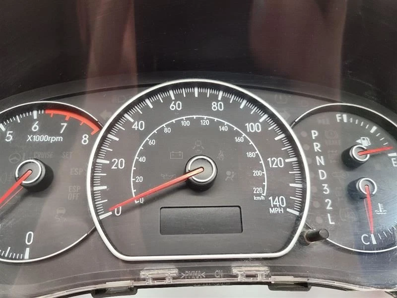 07 08 09 SUZUKI SX4 HATCHBACK VELOCÍMETRO CLÚSTER OEM MPH Foto 3 de 4