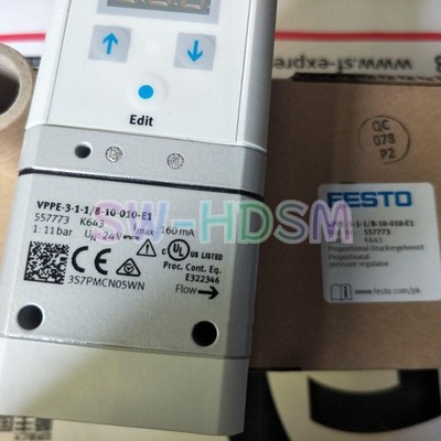 1PCS Brand New FESTO Proportional Valve VPPE-3-1-1/8-10-010-E1 557773
