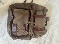Duluth Pack Brown Hiking Backpack Zip Closure...