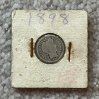 1898 Barber Dime 10C Silver