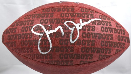 Jimmy Johnson Signed Dallas Cowboys Showcase Duke Football - Beckett W Hologram - Picture 1 of 3