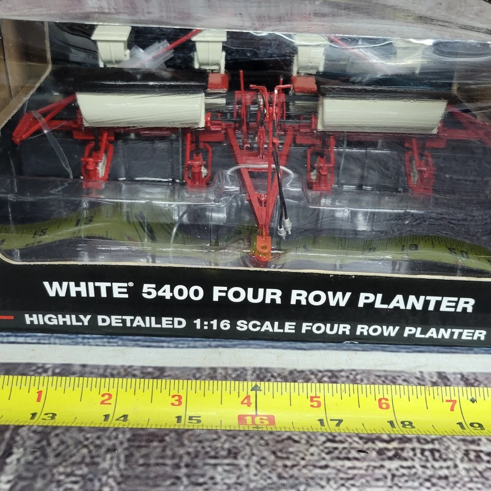 Maceta Speccast escala 1/16 blanca 5400 cuatro filas fundida a presión/plástico muy detallada Foto 2 de 4