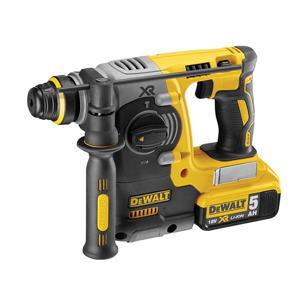 DeWALT 18v DCH273P2 brushless sds plus impact hammer drill 2 x 5 ah + std case - Image 7