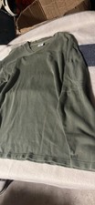 Columbia Men's Green Cotton Knit Pullover Sweater Crew Neck Long Sleeve XL