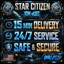 Star Citizen aUEC   10M   Version 4.10.2 LIVE  SC aUEC    100 Positive FB