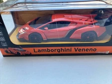 Braha RC Lamborghini Veneno Orange 1:14 Scale Full Function Remote Car