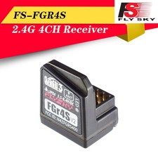 Flysky FGR4S FS-FGR4S Receiver 4CH 2.4G PPM IBUS for Flysky FS-FG4 Transmitter