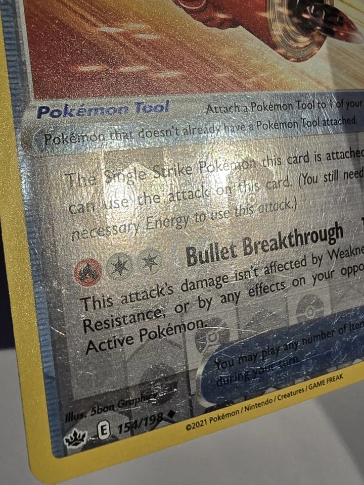 Single Strike Scroll of Piercing 154/198 Swsh06: Sword & Shield - Chilling Reign - Image 4 of 4