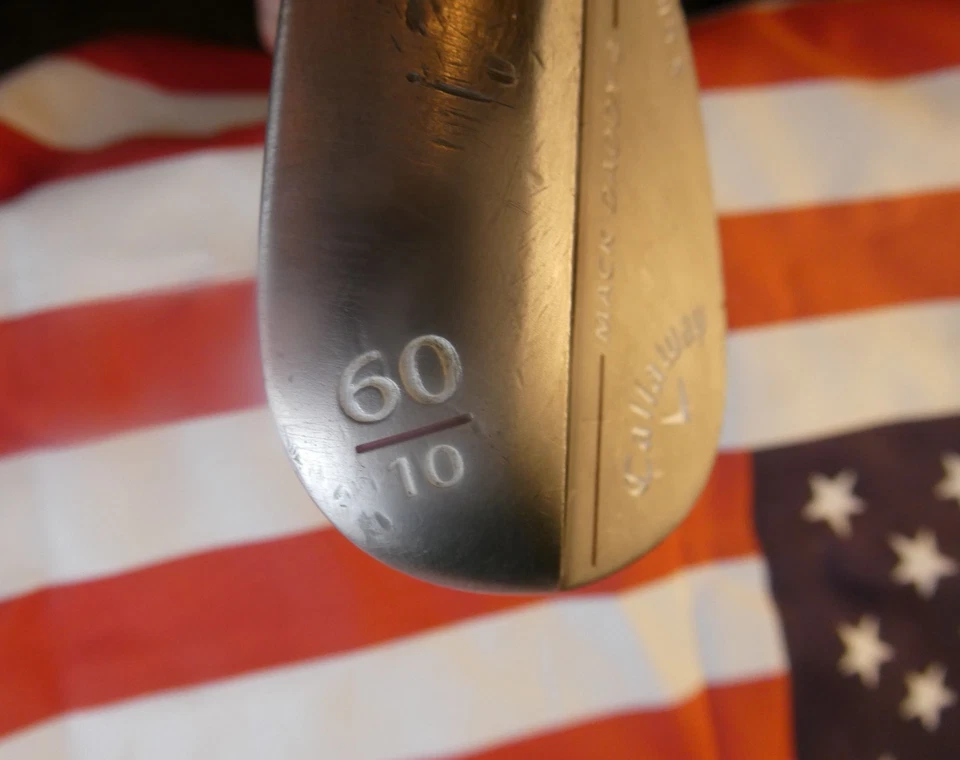 Callaway Mack Daddy 4 Black 60-10S 60° Lob Wedge DG 115 TI S200 Steel Stiff - Image 4 of 4