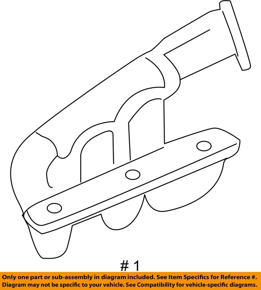 2005 2006 2007 2008 PORSCHE 911 RWD 3.6L COLETOR DE ESCAPE MOTOR ESQUERDO FABRICANTE DE EQUIPAMENTO ORIGINAL - Imagem 4 de 4