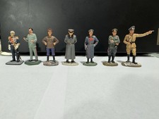 W. Britains WW2 Leaders Group Of 7- No Boxes But All In Great Shape -