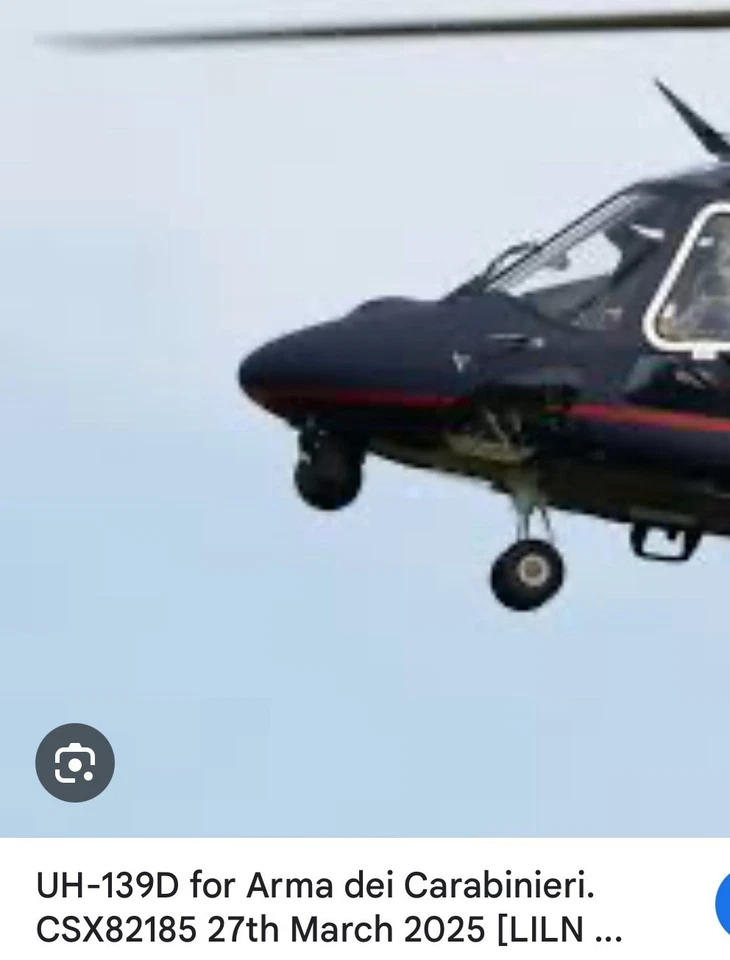 Elicottero Aw139 No Trasparenti 1/48 Modellismo Versione Carabinieri UH-139D - Immagine 3 di 4