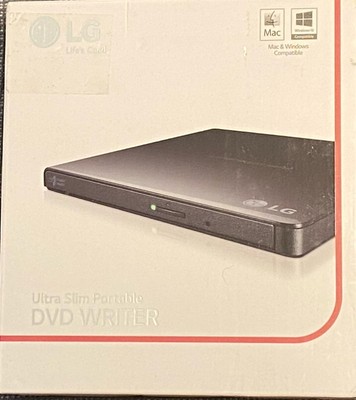 LG Ultra Slim CD/DVD Writer