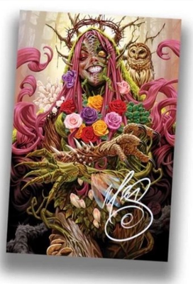 #ad ABSOLUTE BATMAN #17 MARK BROOKS IVY FOIL MEGACON *SIGNED** LE 600 PRESALE 4 3 $179.99