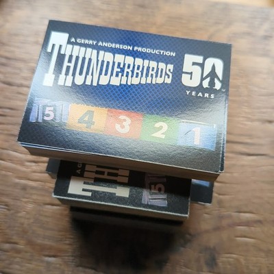 Thunderbirds 50th Anniversary Unstoppable Cards Lot of 4 Complete 54 Card Sets
