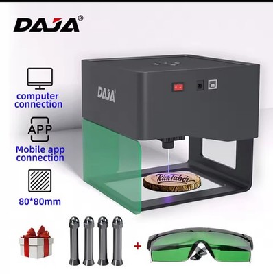 DAJA DJ6 Laser Engraver 80x80mm Carving Area 3W Laser Power