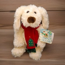 Animal Alley Darla Darby Christmas Dog Plush 8" Commonwealth 2000 Holiday NWT