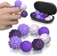 Magnetkugeln 8 Stück Sensory Fidget Toys Stressabbau Silikonhülle Magnetisch