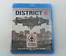 DISTRICT 9 Blu-ray 2009 Peter Jackson Neill Blomkamp Action Sci-Fi Thriller