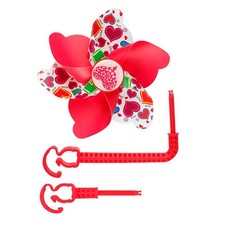 Bike Pinwheel Ornaments Accessories for Kids Bicycel Handlebar Bicycle