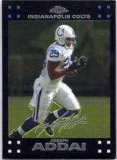 2007 Topps Chrome #TC69 Joseph Addai