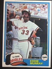 1981 Topps Eddie Murray 490