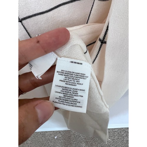 Anne Klein Strickjacke vorne offen XXS/XS neu mit Etikett cremefarben Fensterscheibe Staubtuch - Bild 4 von 7