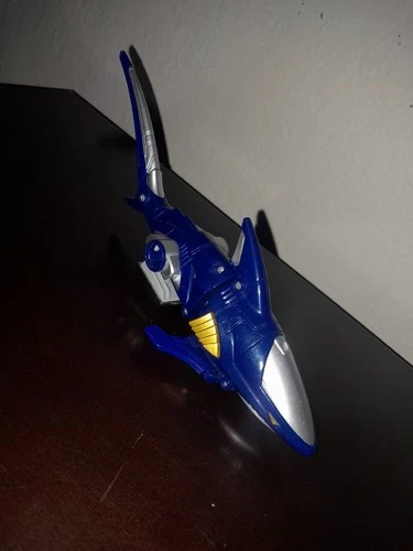 BANDAI VTG 2002 POWER RANGERS WILD FORCE BLUE SHARK GAO KING MEGAZORD COMPLETE