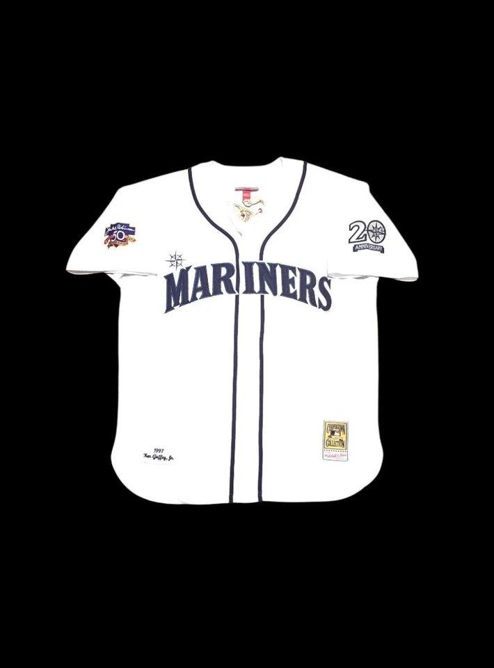Ken Griffey Jr Seattle Mariners Jersey 1997 Retro Throwback NEW Stitched SALE!🎅 - Image 2 of 4