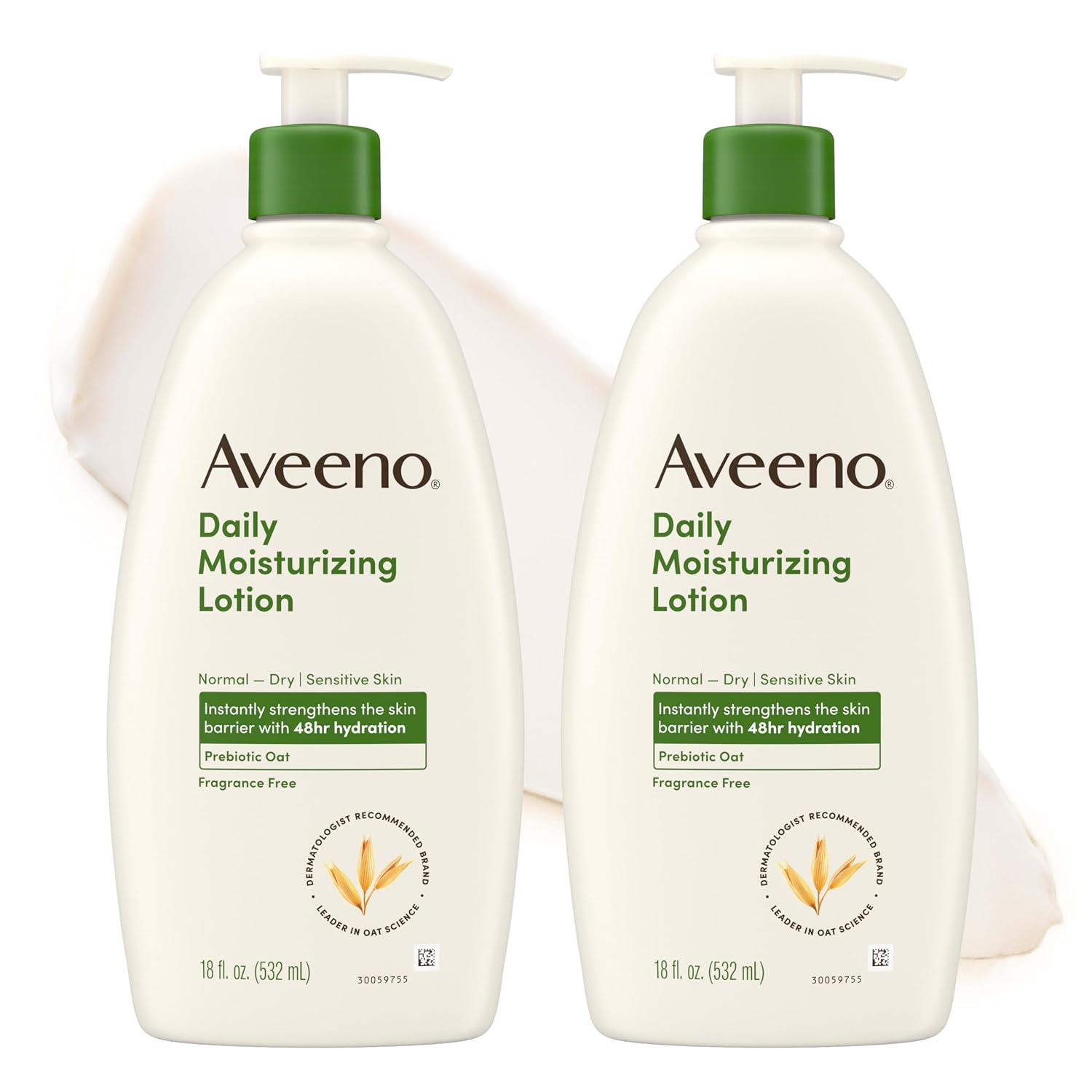 Aveeno Daily Moisturizing Body Lotion for Normal to Dry Skin with Soothing Prebi