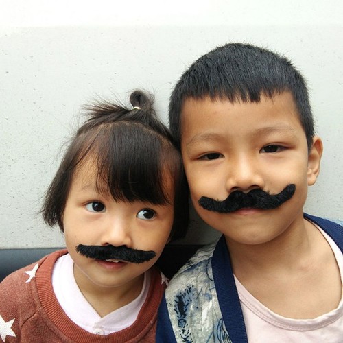 36 Teile/Set Foto Requisiten Simulation Bart selbstklebend gefälschter Schnurrbart Erwachsene Kind - Bild 8 von 8