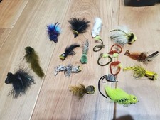 L.L.Bean Bass Fly Set 18 Pieces with Case, Unused, Fishing Tackle