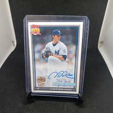 2021 Topps Archives Fan Favorites Chien-Ming Wang On Card Auto New York Yankees