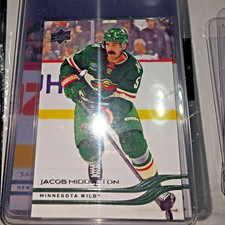 2025-26 UD SERIES 1 HOCKEY #82 JACOB MIDDLETON - MINNESOTA WILD