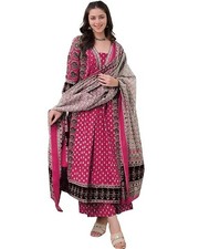 Women's Anarkali Kurta Set with Dupatta