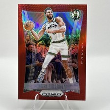 2023-24 Panini Prizm Deca Jayson Tatum #189 Red Prizm /199 Boston Celtics