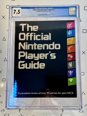 The Official Nintendo Player's Guide 1987 - CGC 7.5 - With Inserts Included