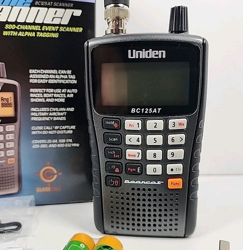Uniden Bearcat BC125AT Portable Compact Handheld Scanner 500-Channel - Photo 4/24