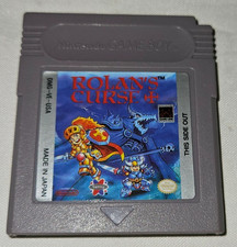 Rolan's Curse Cartridge Only Authentic Nintendo Game Boy DMG-VE-USA 1990 Sammy