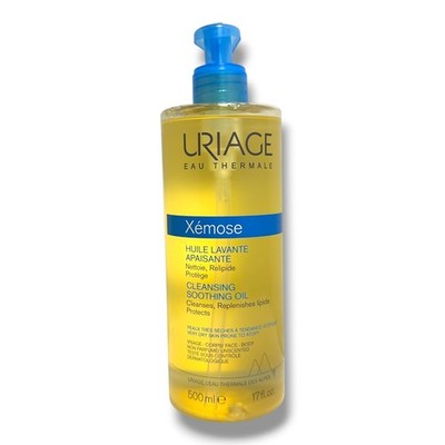 *URIAGE Eau Thermale Xemose Cleansing Soothing Oil 500ml/17fl.oz. New
