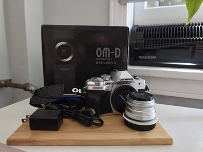 Olympus OM-D E-M10 Mark IV w/ RISESPRAY 35mm F1.6 and original accessories