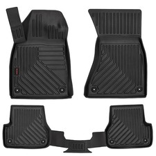 Tappetini in gomma Neri per Audi A6 C7 2011-2017 Set da 4 pezzi
