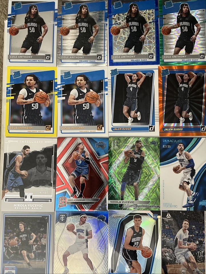 Lote de 65 tarjetas Orlando Magic Foto 3 de 4